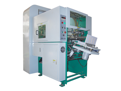 Full Automatic APM-450 Book Paper Hole Punching Machine For Bookbinding